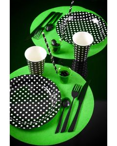 50 Sets de table fluo vert 