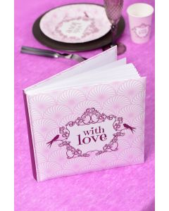 Livre d'or With Love - Rose