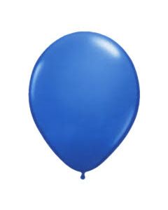 100 ballons unis - bleu