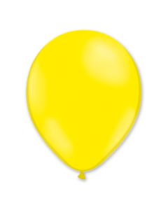 100 ballons unis - jaune