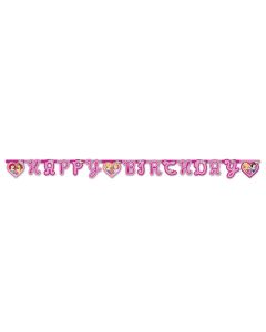 Bannière "Happy Birthday" – Princesses Disney