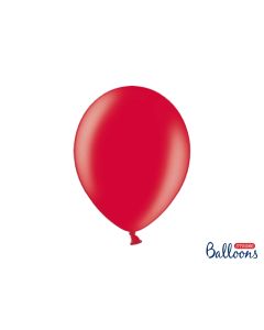 100 ballons 30 cm – rouge métallisé