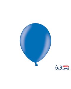10 ballons 27 cm - bleu métallisé