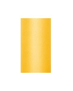 Rouleau de tulle - jaune - 30 cm x 9 m