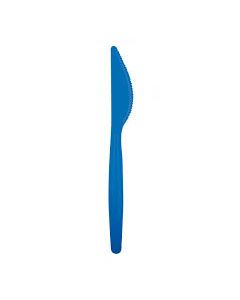 20 couteaux bleu transparent