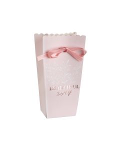 Boite Beautiful Day rose poudré et rose gold