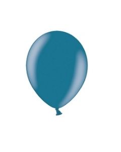 100 ballons bleu marine métalliques