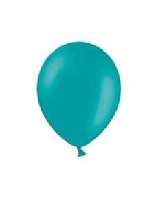 100 ballons turquoise foncés