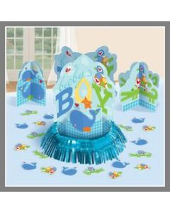 Centres de table et confettis pour Baby Shower - Collection Garçon