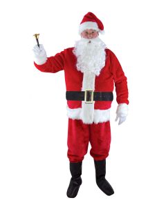 Costume Père-Noël en fourrure à prix discount