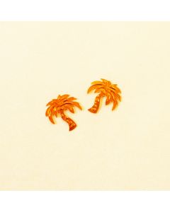 Confettis palmier - orange