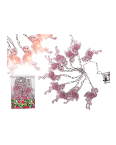 Guirlande lumineuse flamants roses pas chère