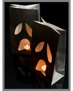 Lanternes papier Halloween - x6