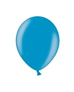 100 ballons 30 cm - turquoise métallisé