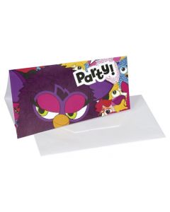 Lot 6 cartes d’invitations anniversaire Furby