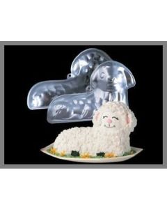Moule à gâteau en forme d'agneau en 3D