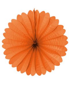 Eventail de décoration - orange