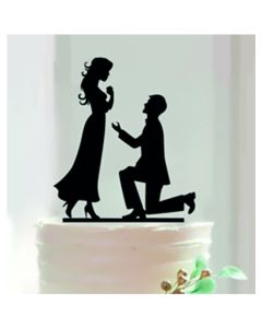 Décoration gâteau demande en mariage