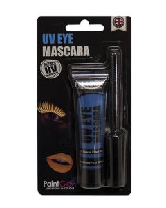 Mascara UV - blister - 15 ml - bleu fluo 