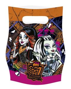 Lot 6 sacs confiseries anniversaire Monster High