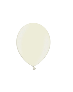 100 Ballons crème - Ø 27 cm, en latex
