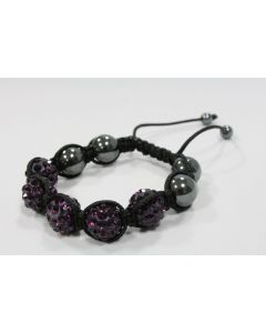 Bracelet Shamballa PRUNE