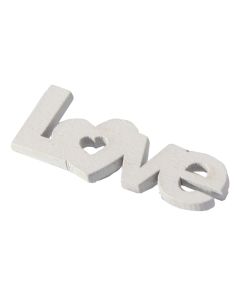 Stickers "Love" bois blanc