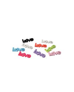 Stickers "Love" bois bleu