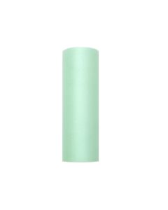 Rouleau de tulle menthe - 15 cm x 9 m