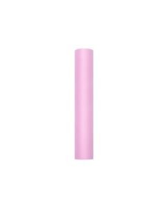 Rouleau de tulle - rose clair - 30 cm x 9 m