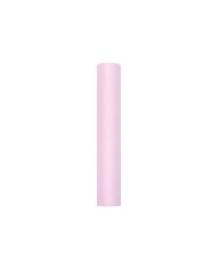 Rouleau de tulle - rose pâle - 30 cm x 9 m