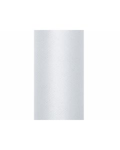 Tulle en rouleau 50 cm – argent clair