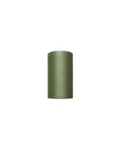 Rouleau de tulle - vert - 8 cm x 20 m
