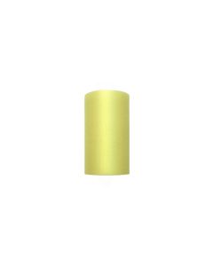 Rouleau de tulle - jaune clair - 8 cm x 20 m