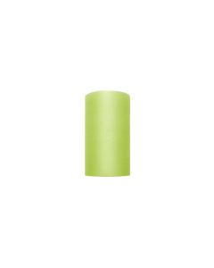 Rouleau de tulle - vert clair - 8 cm x 20 m